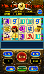 Wild Symbols on Pirate's Treasure by mFortune