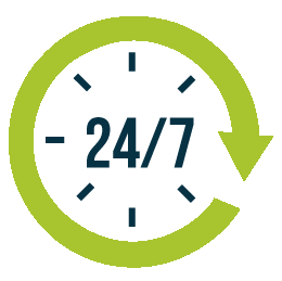 24/7 Clock
