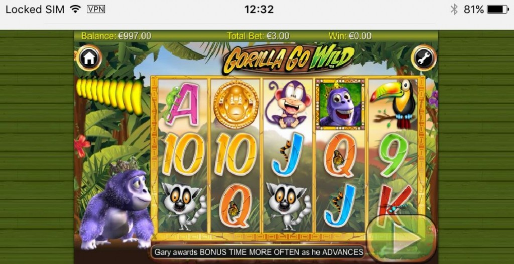 Gorilla Go Wild Slot by NextGen Gaming