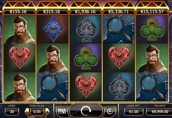 Holmes and the Stolen Stones Slot by Yggdrasil – Gameplay
