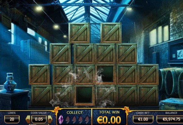 Holmes and the Stolen Stones Slot by Yggdrasil – Warehouse Bonus Game