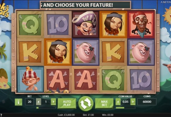 Hook’s Heroes Slot by NetEnt