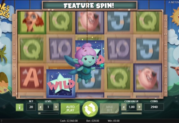 Hook’s Heroes Slot by NetEnt – Fairy Feature