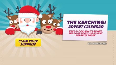 Still Time To Claim Huge Bonuses With The Kerching Casino Advent Calendar