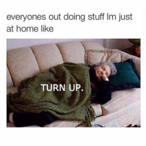 Staying In Meme