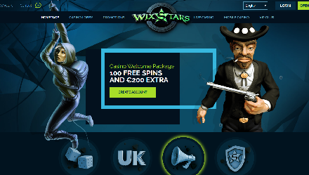 Wixstars Casino Review — £200 Welcome Bonus And 100 Extra Spins